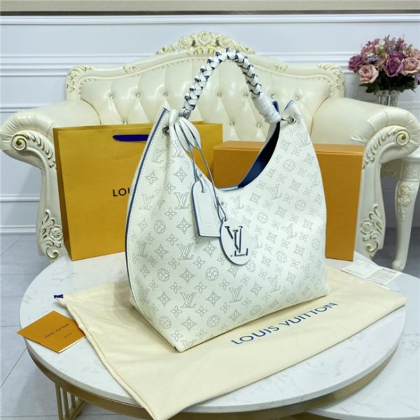 Louis Vuitton Carmel Mahina White