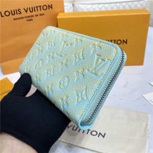 Louis Vuitton Zippy Wallet Green