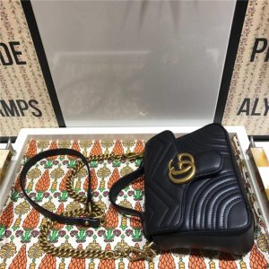 Gucci GG Marmont mini top Replica handle bag (Varied Colors)