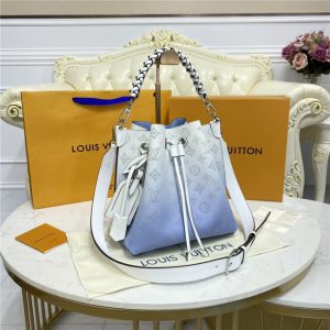 Louis Vuitton Muria Bucket Bag Gradient Blue