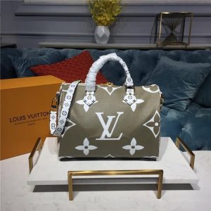 Louis Vuitton Speedy Bandouliere 30 Creme Beige