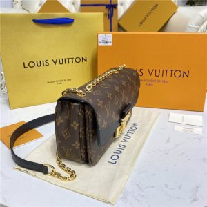 Louis Vuitton Marceau Chain Handbag Black