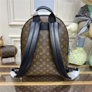 Louis Vuitton Josh Replica Monogram Macassar Canvas Backpack