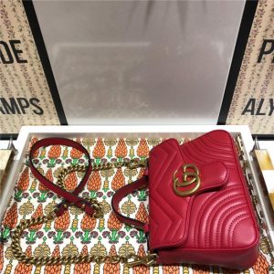 Gucci GG Marmont mini top Replica handle bag (Varied Colors)