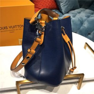 Louis Vuitton NeoNoe BB Epi Leather Indigo Safran