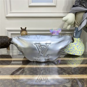Louis Vuitton Maxi Pillow Bumbag Silver