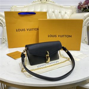 Louis Vuitton Padlock On Strap Replica Epi Leather Black