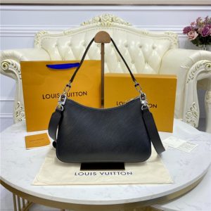 Louis Vuitton Marelle Epi Replica Leather Black