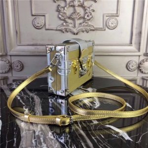 Louis Vuitton Petite Malle Gold