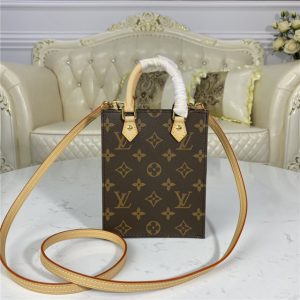 Louis Vuitton Petit SAC Plat Monogram Canvas