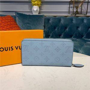 Louis Vuitton Zippy Wallet Mahina Horizon Blue