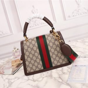 Gucci Queen Margaret GG Small Top Handle Bag GG Supreme Canvas (Varied Colors)