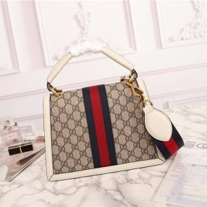 Gucci Queen Margaret GG Small Top Handle Bag GG Supreme Canvas (Varied Colors)