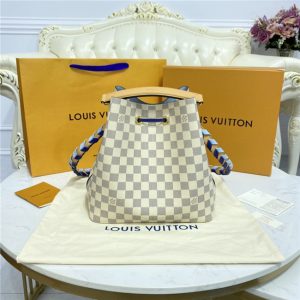 Louis Vuitton NeoNoe MM Damier Azur Replica Canvas Blue