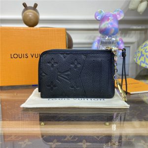 Louis Vuitton Card Holder Recto Verso Black