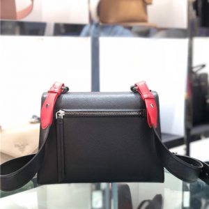 Prada Monochrome Saffiano Leather Bag Replica (Varied Colors)