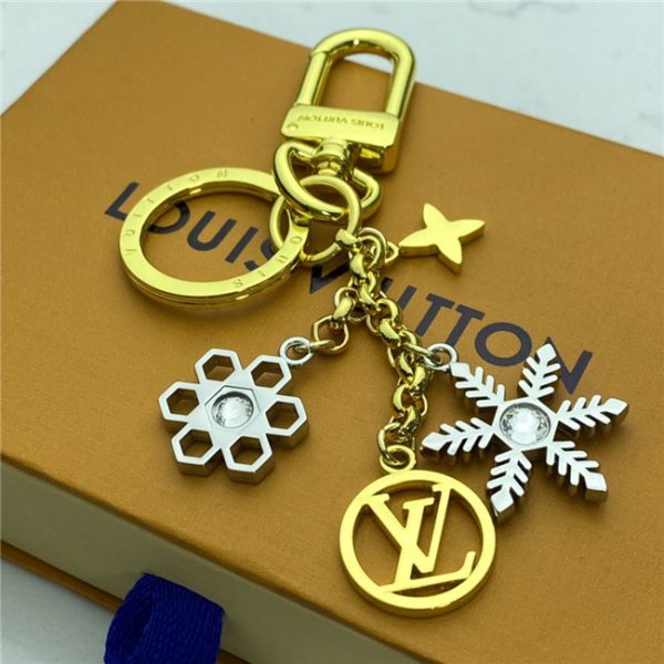 Louis Vuitton Snowflakes Bag Charm And Key Holder