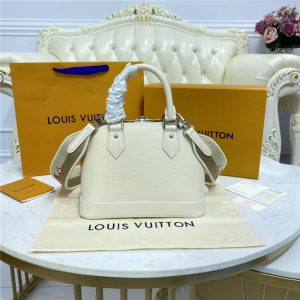 Louis Vuitton Alma BB Epi Leather Quartz