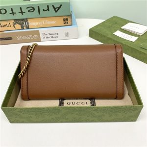 Gucci Diana Chain Wallet With Bamboo (Varied Colors)