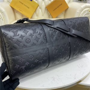 Louis Vuitton Keepall Bandouliere Replica 50 Black