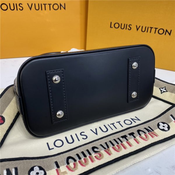 Louis Vuitton Alma BB Epi Leather Black