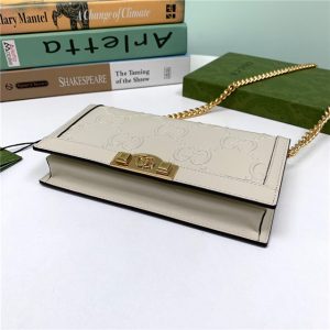 Gucci GG Wallet With Chain (Varied Colors)