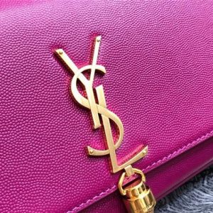 YSL Kate Medium With Tassel in Grain De Poudre Embossed Leather (Varied Colors)