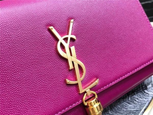 YSL Kate Medium With Tassel in Grain De Poudre Embossed Leather (Varied Colors)