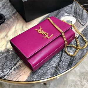 YSL Kate Small in Grain De Poudre Embossed Leather (Varied Colors)