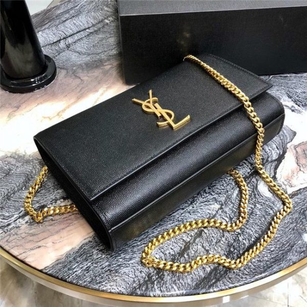 YSL Kate Medium in Grain De Poudre Embossed Leather (Varied Colors)
