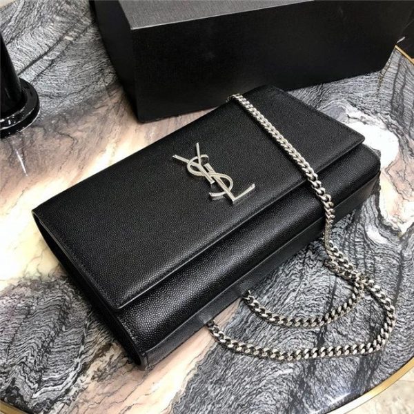 YSL Kate Medium in Grain De Poudre Embossed Leather (Varied Colors)