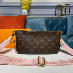 Louis Vuitton Multi Pochette Accessoires Rose Clair