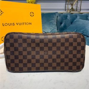 Louis Vuitton Damier Fake Neverfull MM Rose Ballerine