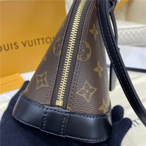 Louis Vuitton Alma Monogram Canvas BB Black