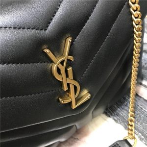 YSL Small LOULOU Chain Bag “Y” Matelasse Leather (Varied Colors)