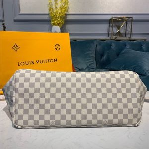 Louis Vuitton Damier Azur Replica Neverfull GM Rose Ballerine