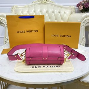 Louis Vuitton Papillon Trunk Epi Leather Rose