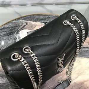 YSL Small LOULOU Chain Bag “Y” Matelasse Leather (Varied Colors)