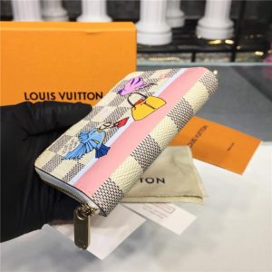 Louis Vuitton Zippy Azur Canvas Replica Coin Purse