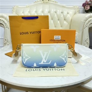 Louis Vuitton Multi Pochette Accessoires Blue