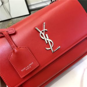 Yves Saint Laurent Sunset Medium Monogram Smooth Leather (Varied Colors)