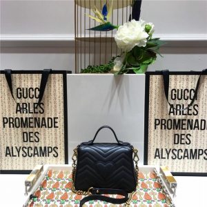 Gucci GG Marmont mini top Replica handle bag (Varied Colors)