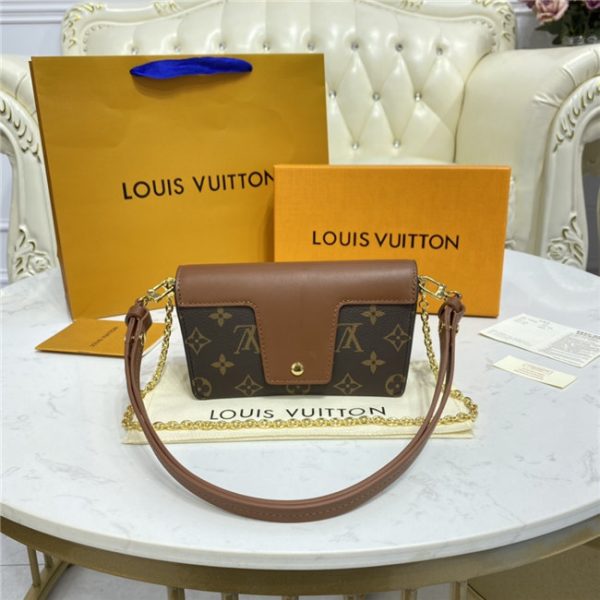 Louis Vuitton Padlock On Strap Bag Replica Caramel