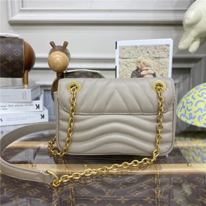 Louis Vuitton New Wave Knockoff Chain Bag PM Taupe