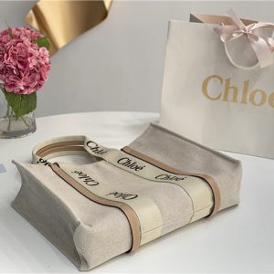 Chloe Large Woody Tote (Varied Colors)