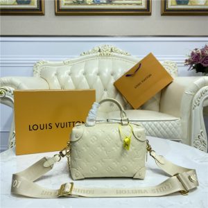 Louis Vuitton Petite Malle Souple Cream