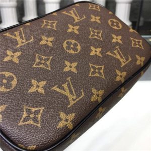 Louis Vuitton Toilet Pouch PM Monogram Macassar Canvas Replicas