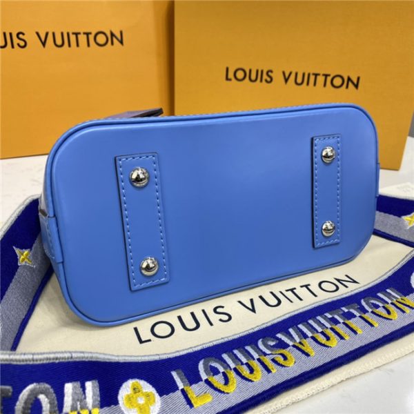 Louis Vuitton Alma BB Epi Leather Bleuet Blue