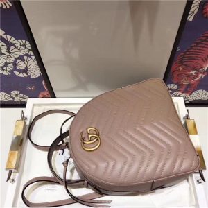 Gucci GG Marmont Quilted Leather Replica Backpack (Varied Colors)