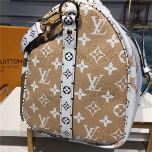 Louis Vuitton Speedy Bandouliere 30 Creme Beige